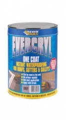 Everbuild Evercryl One Coat Roof Repair Compound Black 5kg