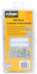 Rolson Tools Ltd 100pc Locknut Assortment 61288