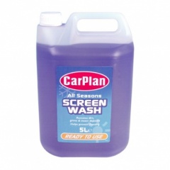 Car Plan All Seasons Pre Mixed Ready To Use Screen Wash 5L
