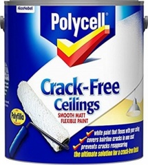 Polycell Crack Free Ceiling Smooth Matt 2.5Ltr