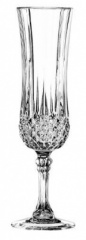 LongChamp Crystal Diamax Flute Glasses 13/14cl Pk6