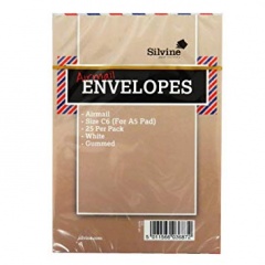 Silvine Air Mail Envelopes Pk25  C6 (303)  XXXX