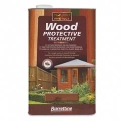 Barrettine S/B Wood Preserver Holly Green 5Ltr