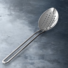 **** S Steel Slotted Spoon