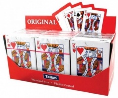 Playing Cards Plastic coated,Security seal