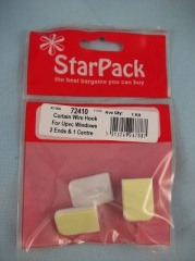 Star Pack Wire Hooks For UPVC Pk10(72410)