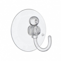 Suction Hook Clear 25mm Pk3 (S6367)