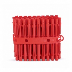 6mm Wall Plug Box Of 50 (1000plugs) - Red