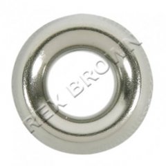 NO 6 Chrome Screw Cup Washers Pre Pack - 20pcs