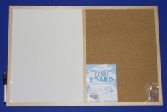 Combi Write-On/Wipe-Off Board 60 x 40cm