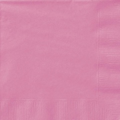 20 Hot Pink Lunch Napkins