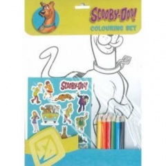 Scooby-Doo Colouring Set