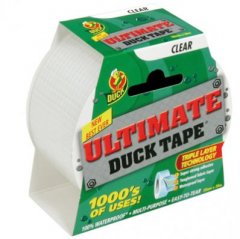 Ultimate Duck Tape 50mm x 20m : Clear