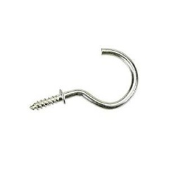 Star Pack 25mm Cup Hook CP Pk18(72504)