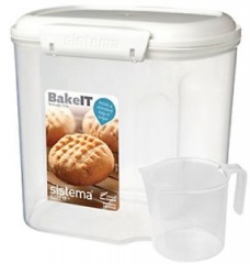 Sistema Bakery Range Food Box 2.4Ltr With Cup