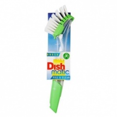 Discontinued: Dishmatic Washing Up Brush With Handle (Fill & Clean)