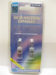 Discontinued Status 50W 12V G6.35 Capsule 2pk Blister