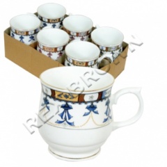 Tea Mugs Dover Box of six