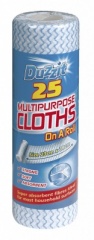 Duzzit 151 M-P CLOTHS ON ROLL 25pk (DZT1050A)