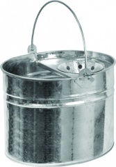 Galvanised Metal Mop Bucket