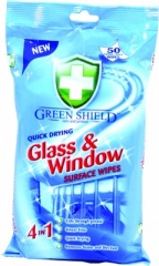 Greenshield Glass & Window Surface Wipes