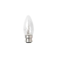 28W Status Halogen Candle BC Clear 1pk
