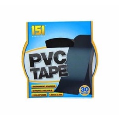 151 Adhesives PVC TAPE 30mm - BLACK 30m (TT1012-36)