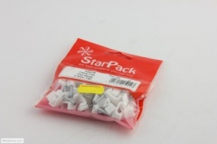 Star Pack Cable Clip Flat White TW & E 2.5mm(72076)