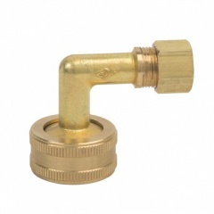 Hose Connector Straight 3/4in x 3/8in