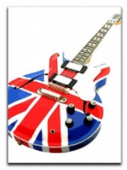 32'' Union Jack Rock Guitar
