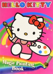 Hello Kitty Magic Painting Book