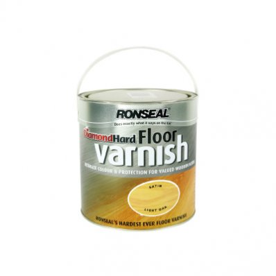 Ronseal Diamond Hard Varnish Light Oak Satin Mayota