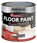 Ronseal Dia Hard Floor Paint SLATE 2.5ltr.