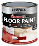Ronseal Dia Hard Floor Paint TRED 750ml