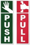 PUSL1 Push / Pull Sign