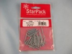 Star Pack Machine Screw & Nut Bzp Slotted Csk M3 X 25(72280)