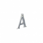 50mm Chrome Letter 'A' (S3810)