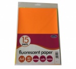 A4 Fluorescent Paper 15 Sheets