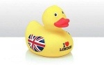 I Love London with UJ Rubber Duck