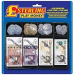STERLING PLAY MONEY SET ON BLISTERCARD
