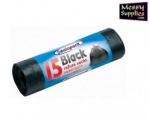 Sealapack 151 Black Refuse Sacks 15pk (SAP2001)