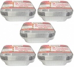 Homemaid 151 9 MEDIUM FOIL CONTAINERS WITH LIDS (HM074)