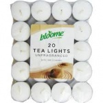 Unfragranced White Tea Lights Pk15