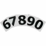 Self Adhesive Number - 6,7,8,9,0 Large 70mmX85mm