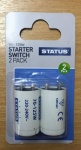 Status 70 - 125w Starter Switches -  2 pk - Blister Card (S70-125WSSB26)
