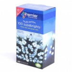 PREMIER 100 M-A LED Supabrights White Green Cable 6mtrs (126666W)