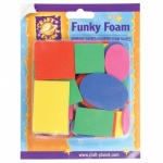 Funky Foam Assorted Pack (Self Adhesive) - Shapes