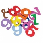 Funky Foam Assorted Pack (Self Adhesive) - Number