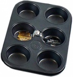 RSW N/S Muffin Tray 6/cup-deep