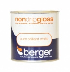 Berger Non Drip Gloss Brilliant White 250ml